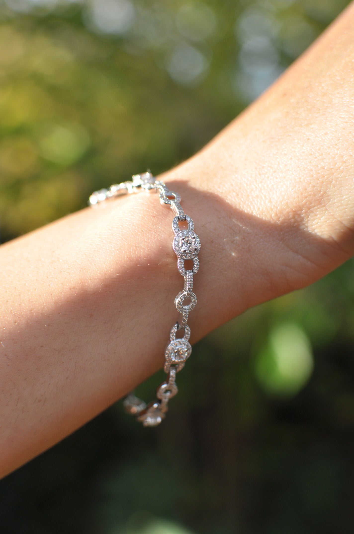 Swarovski Vintage Tennis Bracelet - 7"