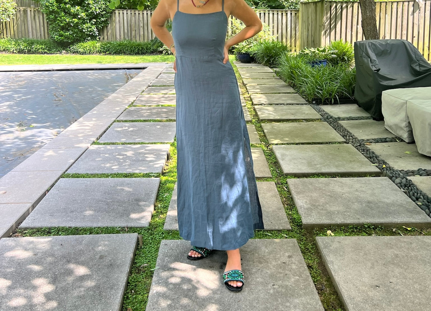 Violet Midi Dress