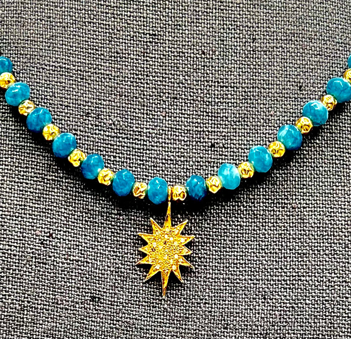 Diamond Splat, Semi-Prescious Beads