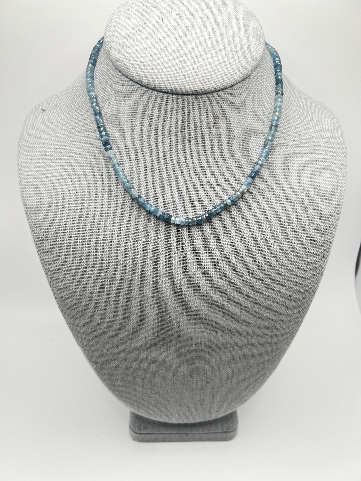 Aquamarine Beaded necklace