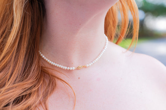 The Classic Night Out Pearl Necklace