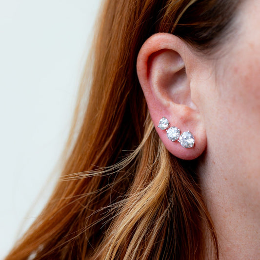 Swarovski Diamond Earring Studs